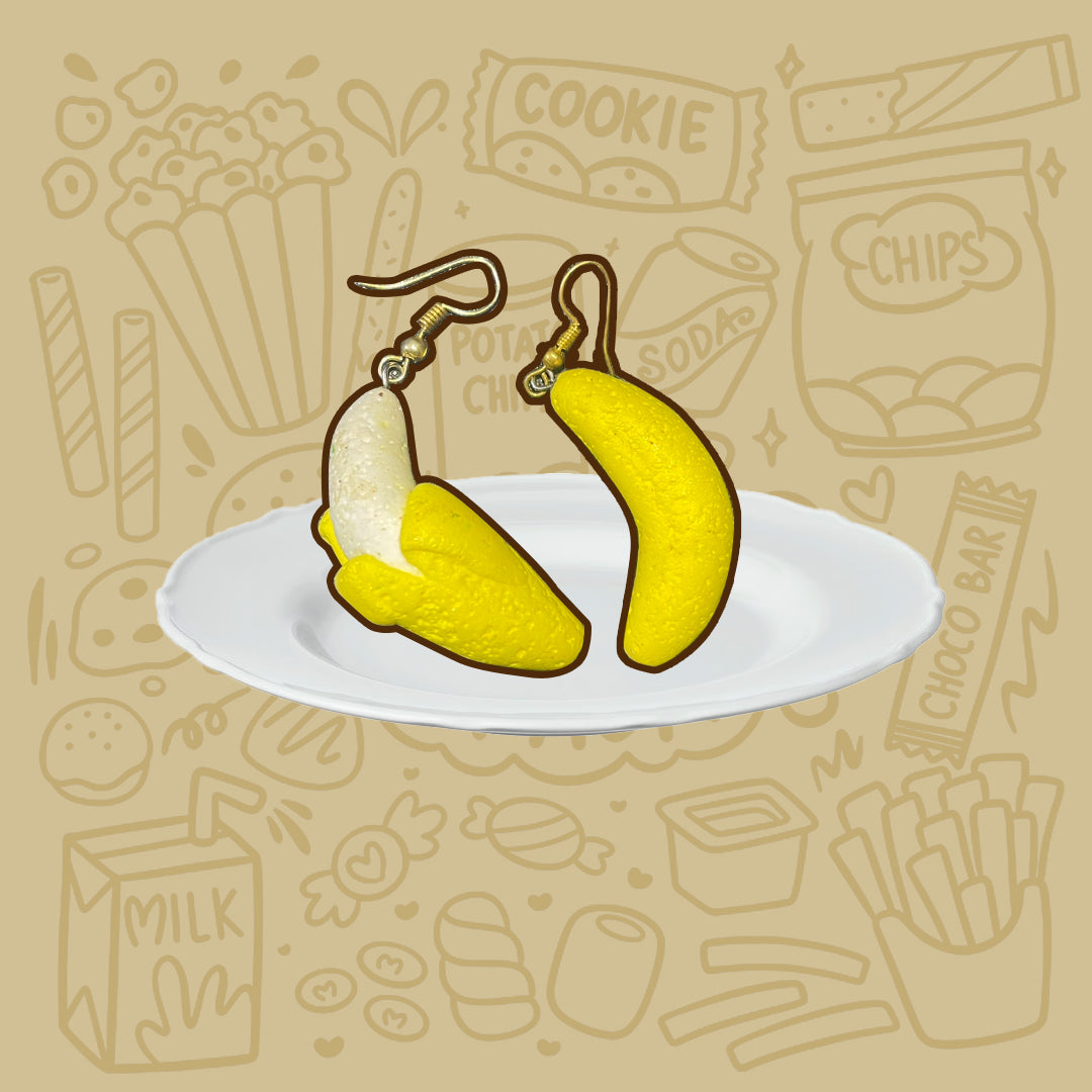 Banana Earrings