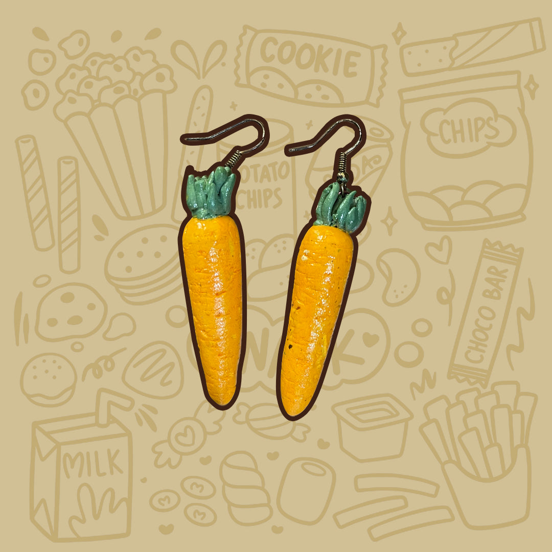 Carrot Earrings