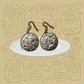 Chocolate Chip Cookies Earrings