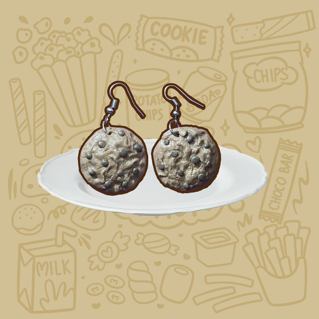 Chocolate Chip Cookies Earrings