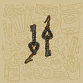 Keys Earrings