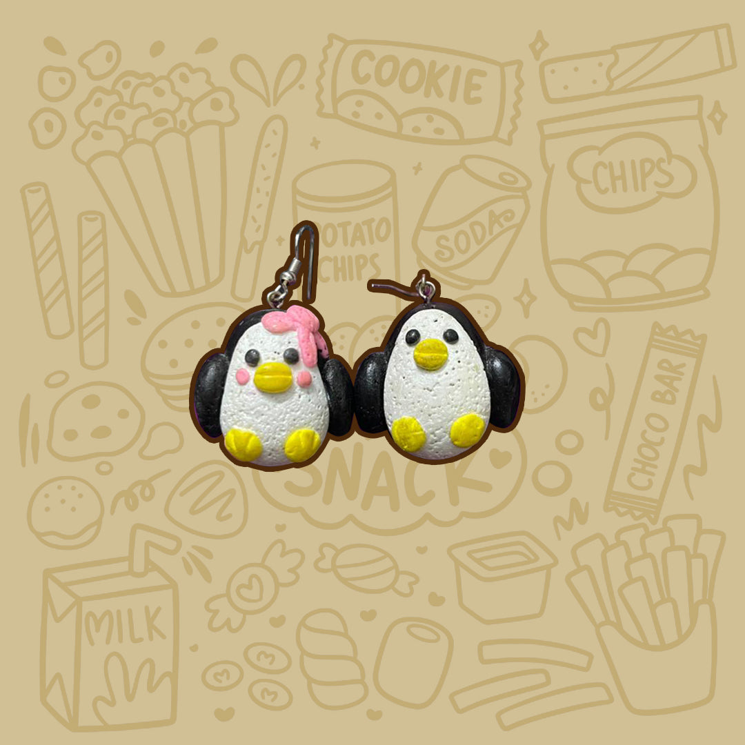 Penguin Earrings