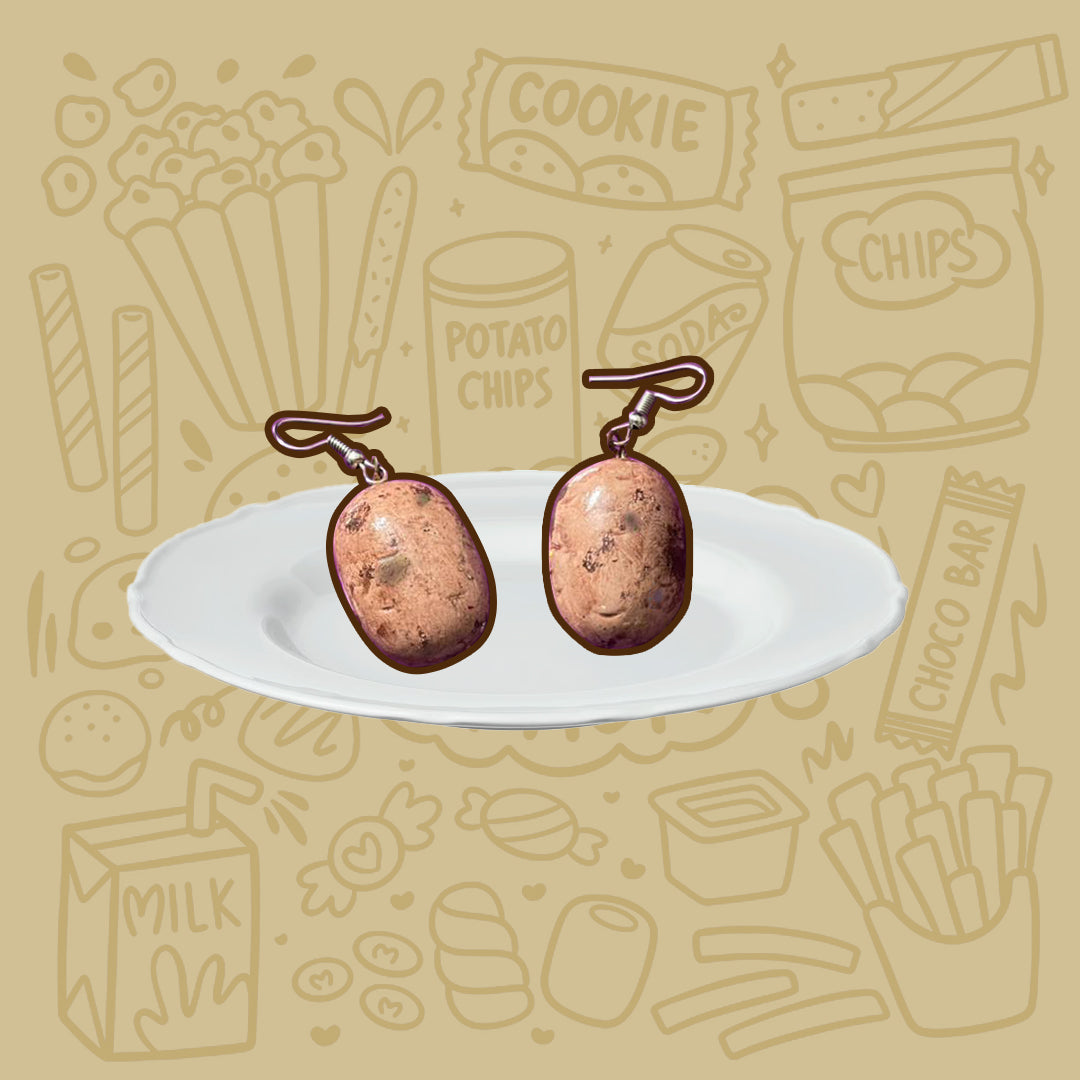 Potato Earrings