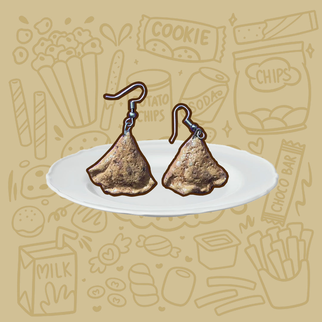 Samosa Earrings