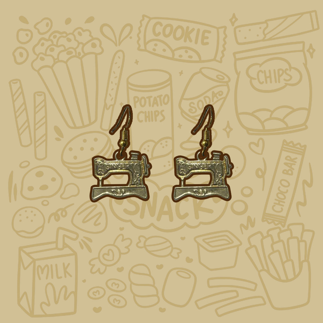 Sewing Machine Earrings
