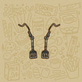 Spatula Earrings