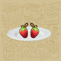 Strawberry Earrings