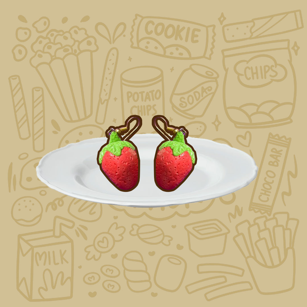 Strawberry Earrings
