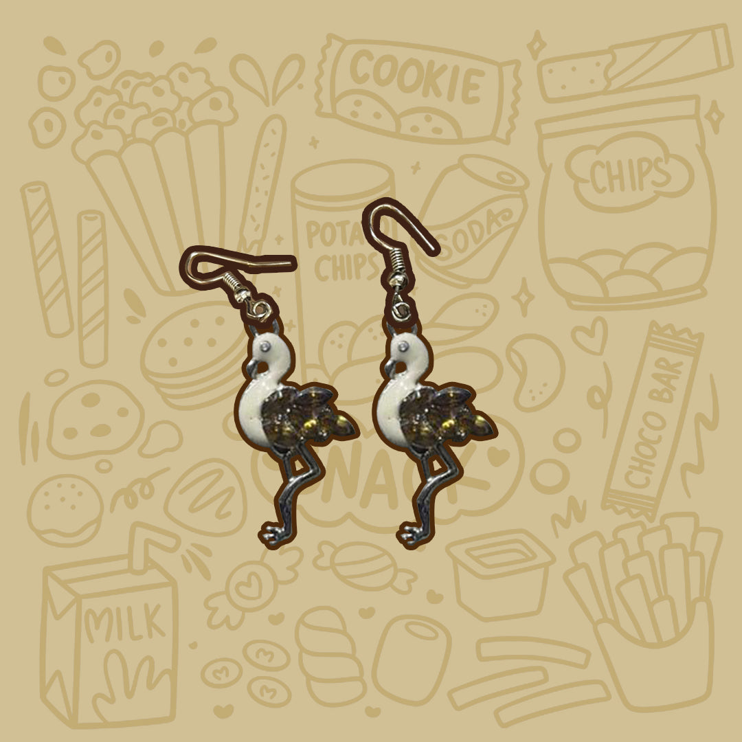 Swan Earrings