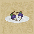 Turnip Earrings