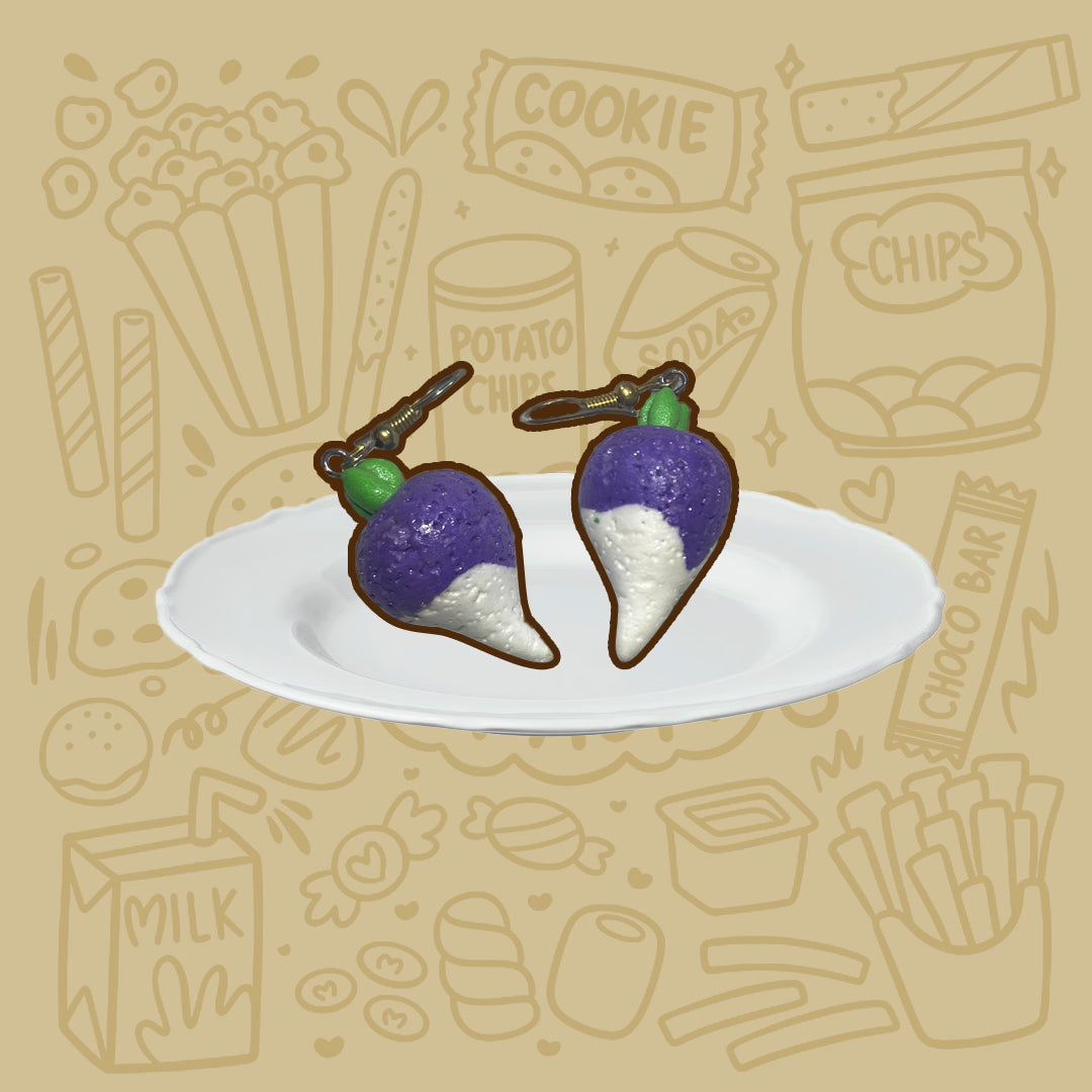 Turnip Earrings